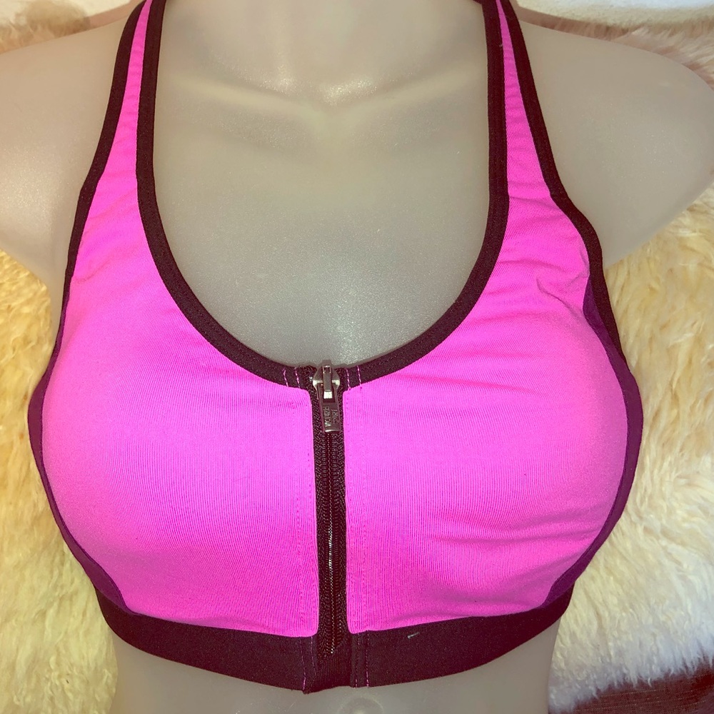 Victoria’s Secret layered sports bra. 34B